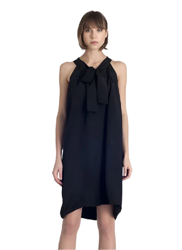 Online Exclusive MUSE DRESS (Black) SILK SALE