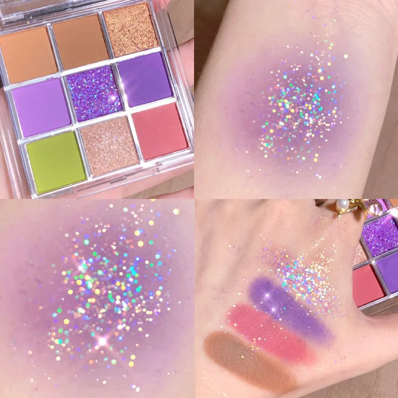 Bargain Prices Mini Nine Color Eyeshadow Palette Y0067