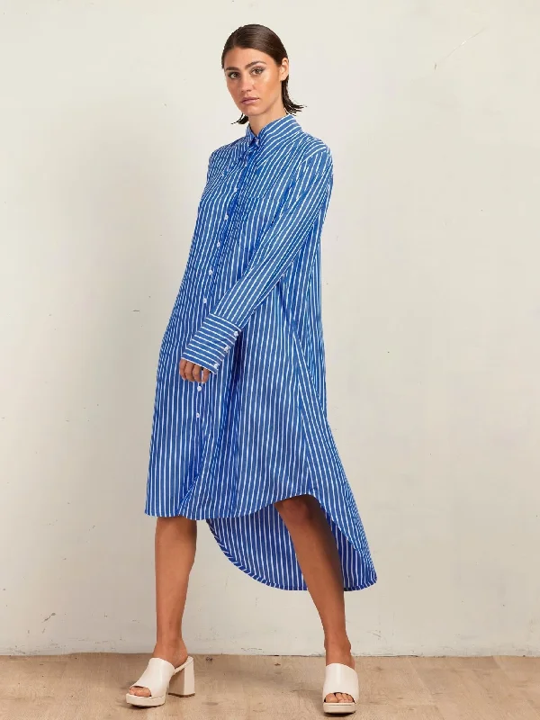 Limited Quantity SHIRT DRESS SKY STRIPE