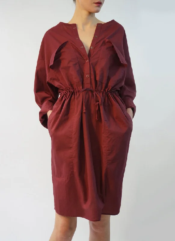 While Supplies Last EMILE DRESS (GARNET)
