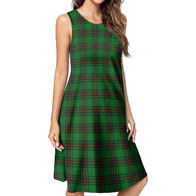 Super Savings Anstruther Tartan Womens Casual Dresses
