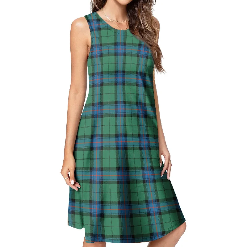 Hot Deal Armstrong Ancient Tartan Womens Casual Dresses