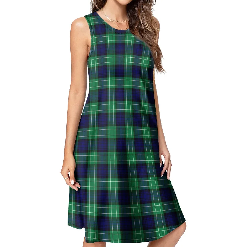 Online Only Abercrombie Tartan Womens Casual Dresses