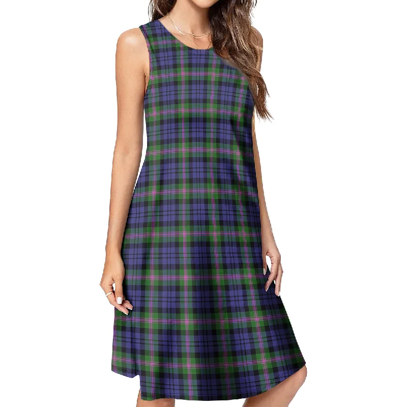 Clearance Items Baird Modern Tartan Womens Casual Dresses