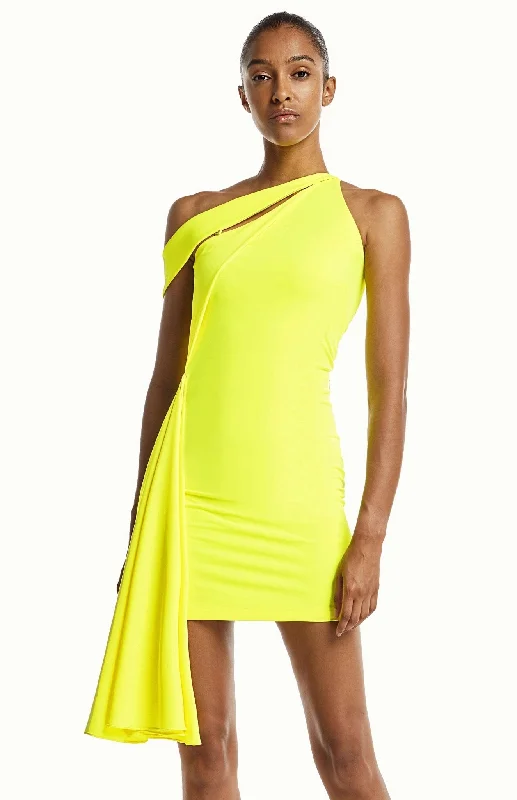 Low Prices Nephele | Modern Femme Fatale:  Draped Mini Dress