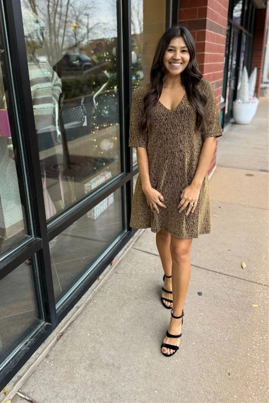 Savings Event Lurex Dress