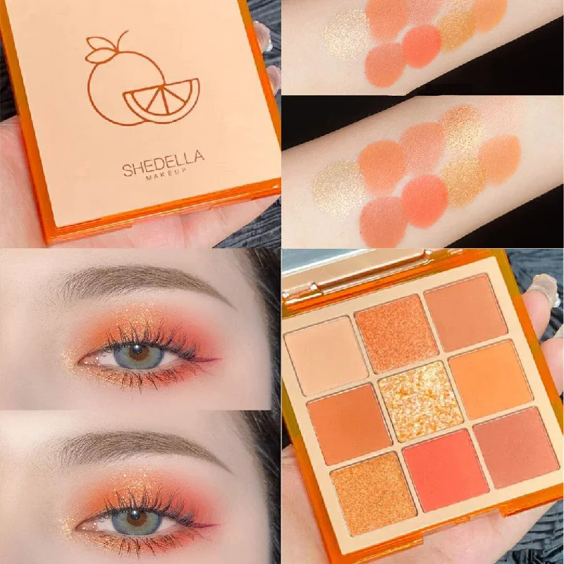 Bonus Savings Pumpkin Matte Eyeshadow Palette Y0064