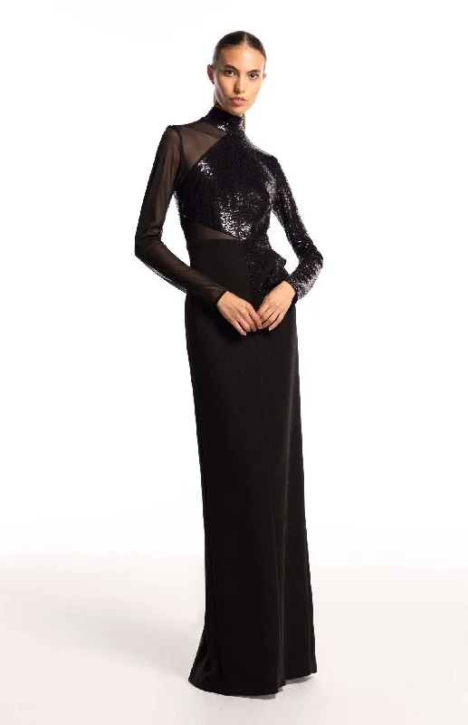 Big Savings Daria | Sleek Sophistication: Long Evening Gown