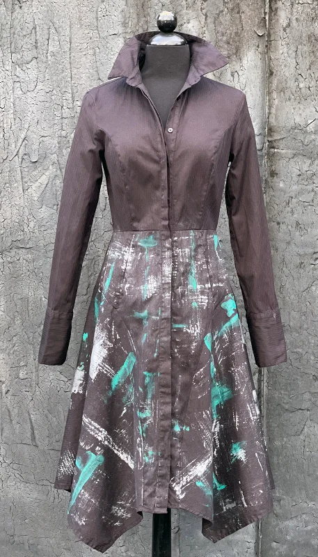Price Blitz Hand Painted Sheridan Shirtdress