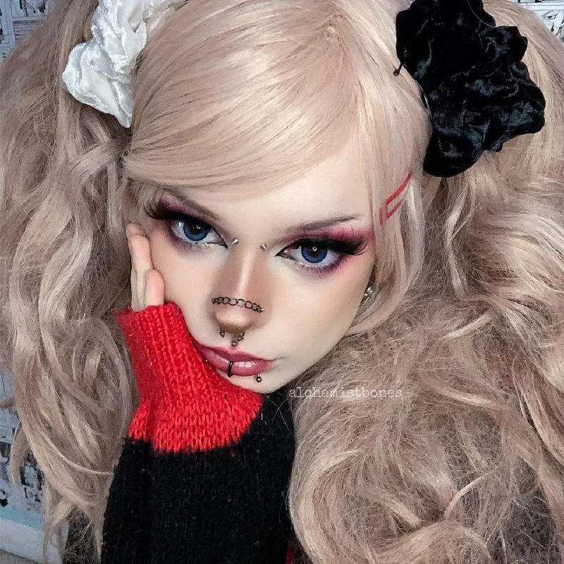 Super Deal Review for COSPLAY BLUE CONTACT LENS(TWO PIECES)YV44452