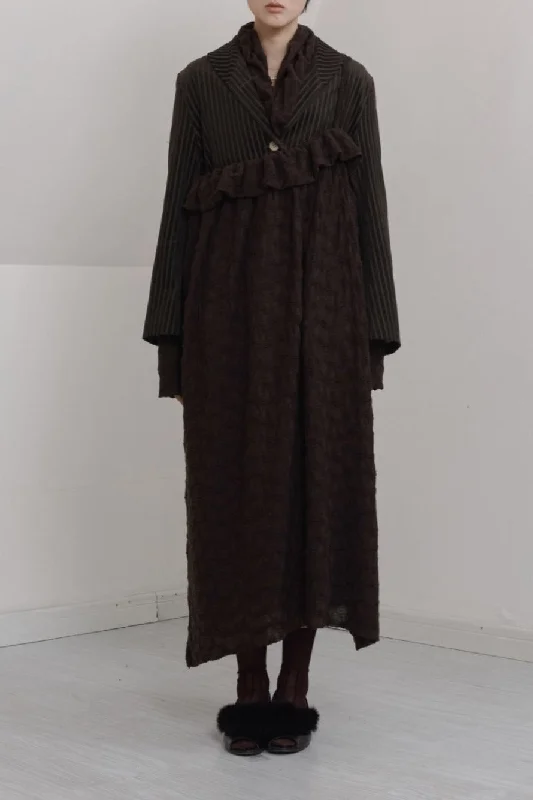 Discount Deals Brown Strap Dress