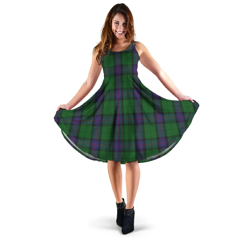 Buy Now Armstrong Tartan Sleeveless Midi Womens Dress