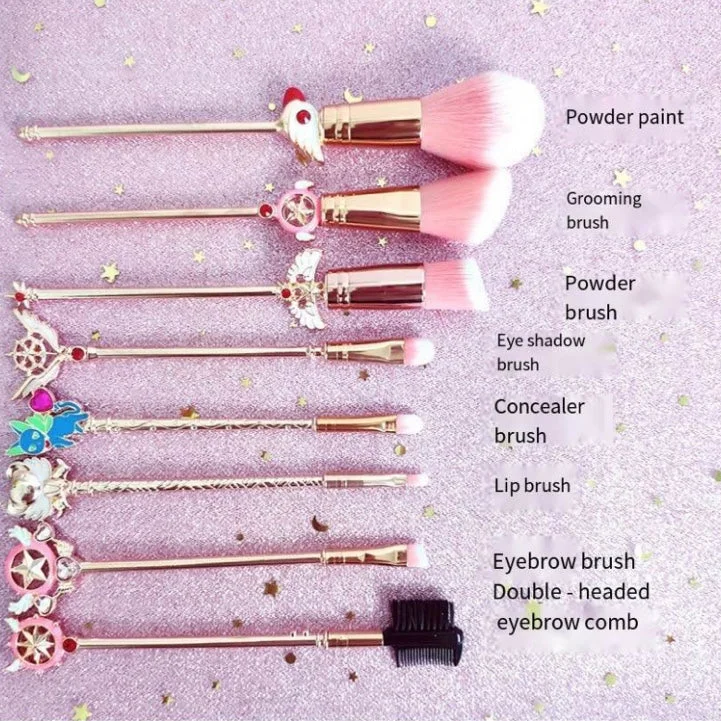 8brushes + storage bag