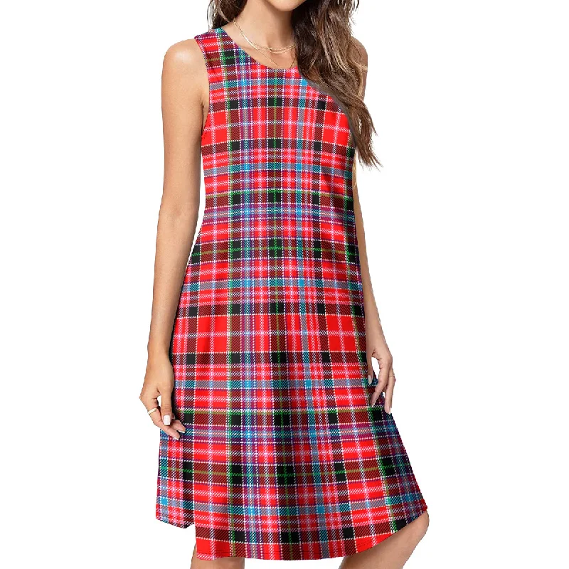 Get It Before It’s Gone Aberdeen District Tartan Womens Casual Dresses