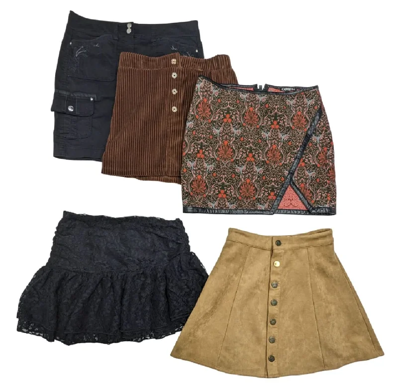 Year-End Clearance Mini Skirts 22 pcs 12 lbs B1211215-16