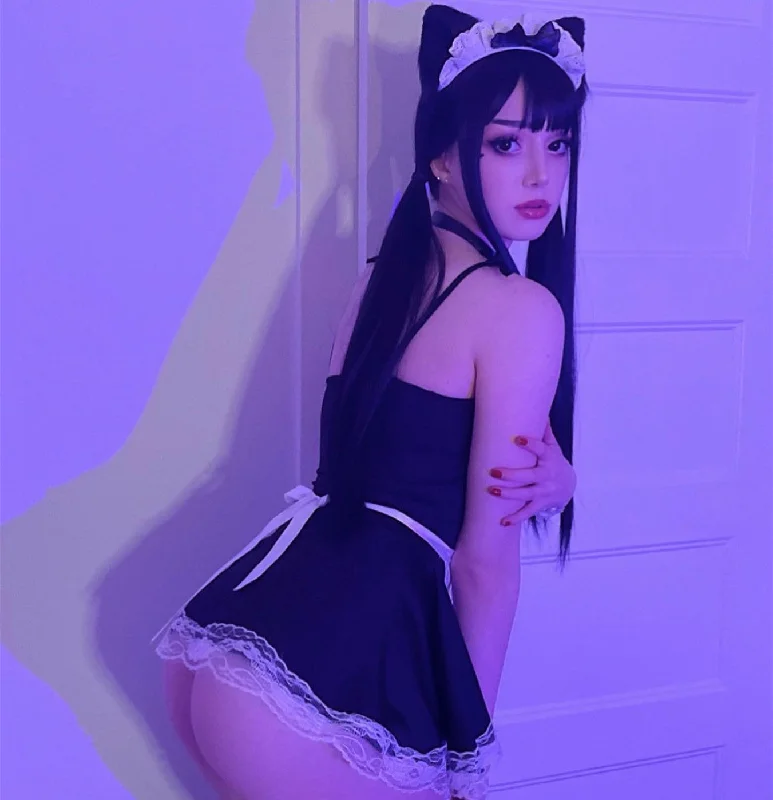 Low Prices Review for cosplay lace maid dress suit YV43754