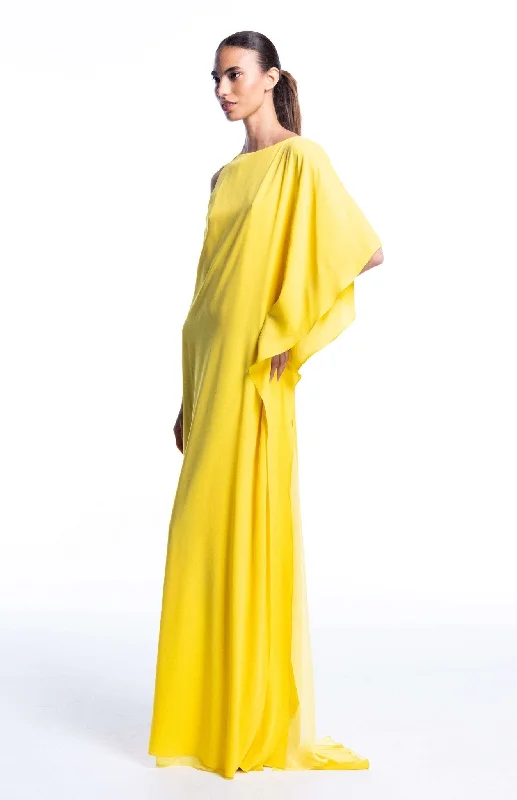 Markdowns Osiris | Fluid Elegance: Long Silk Dress