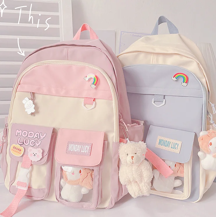 Exclusive Deal Harajuku ulzzang backpack yv30616