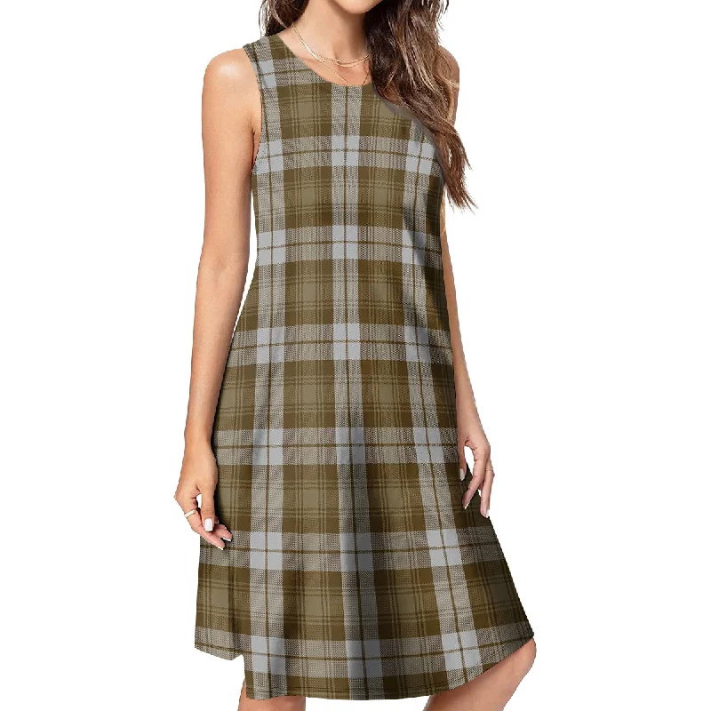 Crazy Savings Baillie Dress Tartan Womens Casual Dresses