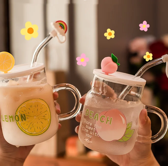 Act Now cute fruit cartoon glass yv30549
