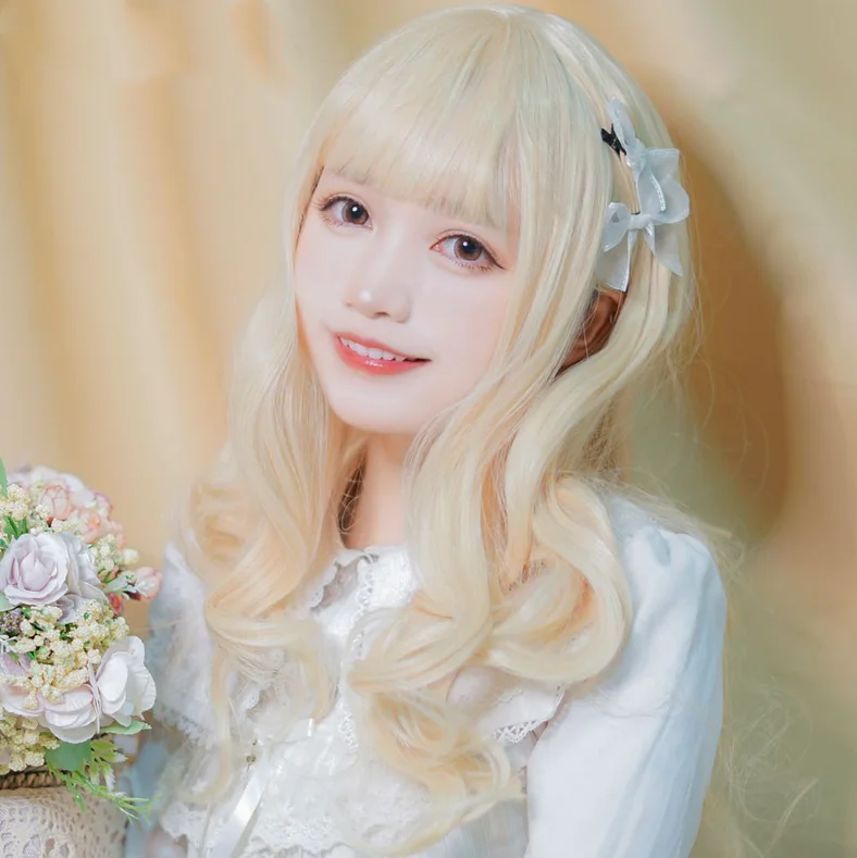 Today’s Deal lolita harajuku gold  Wig yv30632