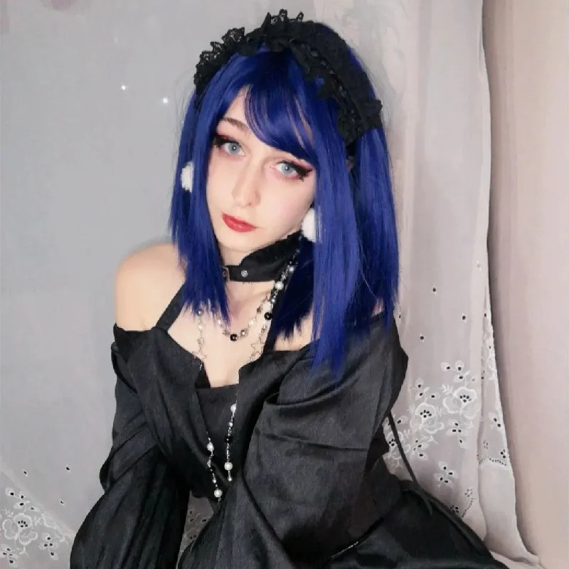 Hurry In Review for lolita blue jk straight wig yv30380