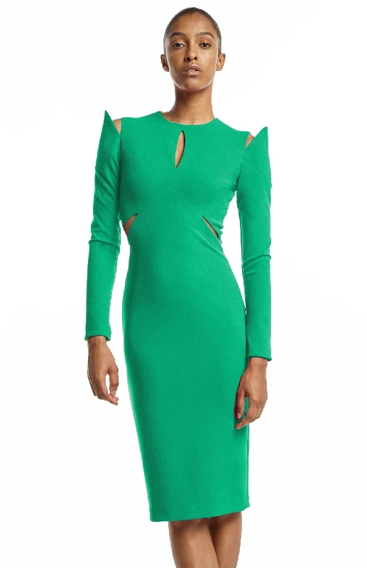 Savings Bonanza Delphi | Polished Precision: Tailored Midi Dress