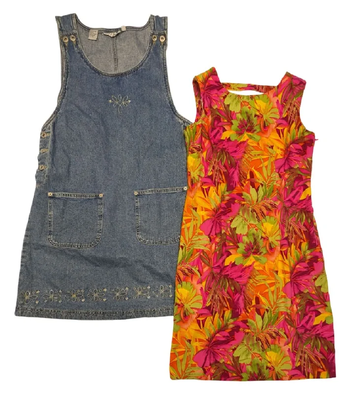 Incredible Offers Vintage Hawaiian & Denim Dresses 24 pcs 19 lbs A1205209-16