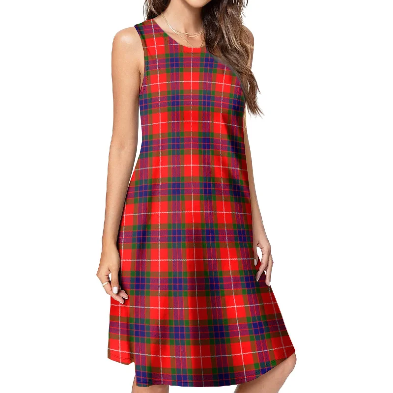Closeout Abernethy Tartan Womens Casual Dresses