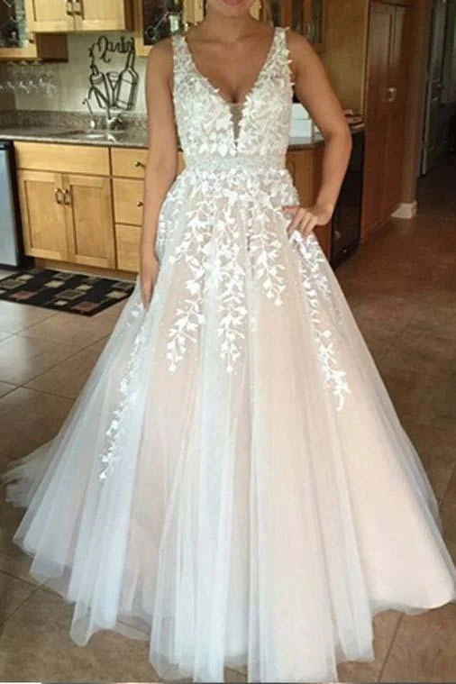As picture(Ivory Tulle)