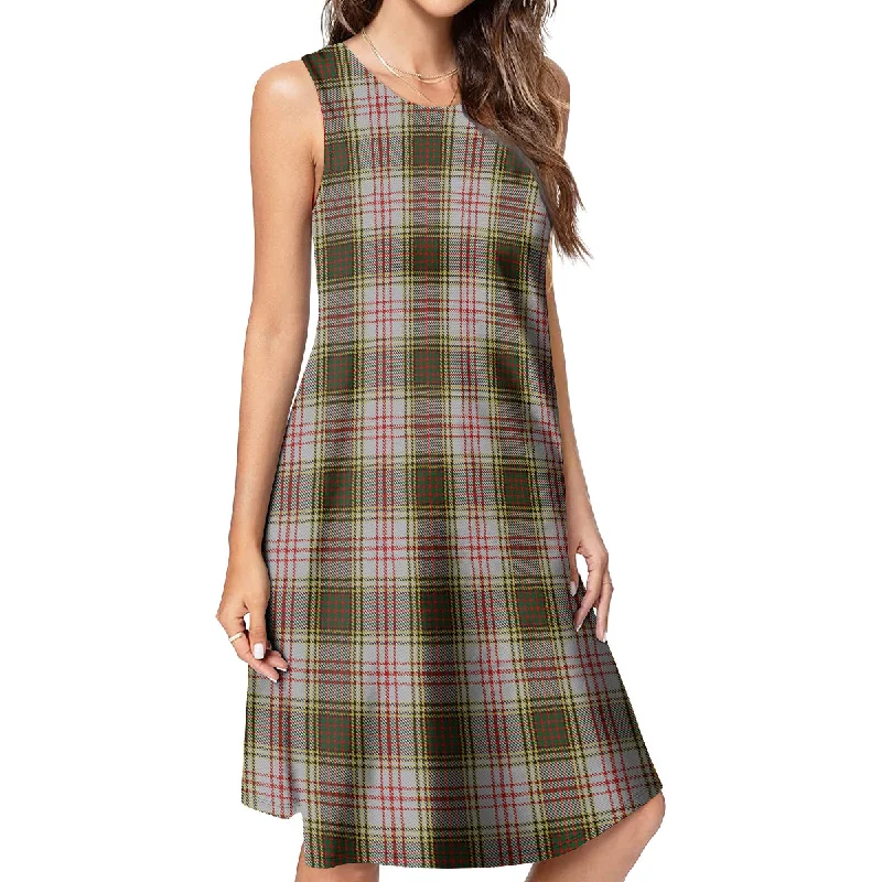 Can't Miss Anderson Dress Tartan Womens Casual Dresses