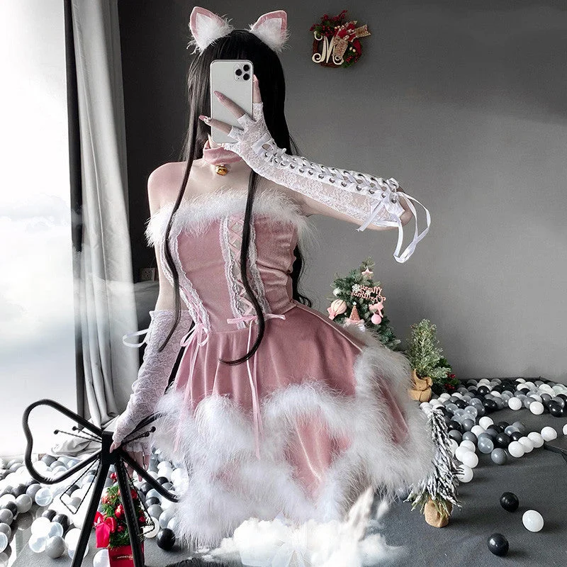 Don't Miss cosplay cute bunny girl maid outfit yv30543