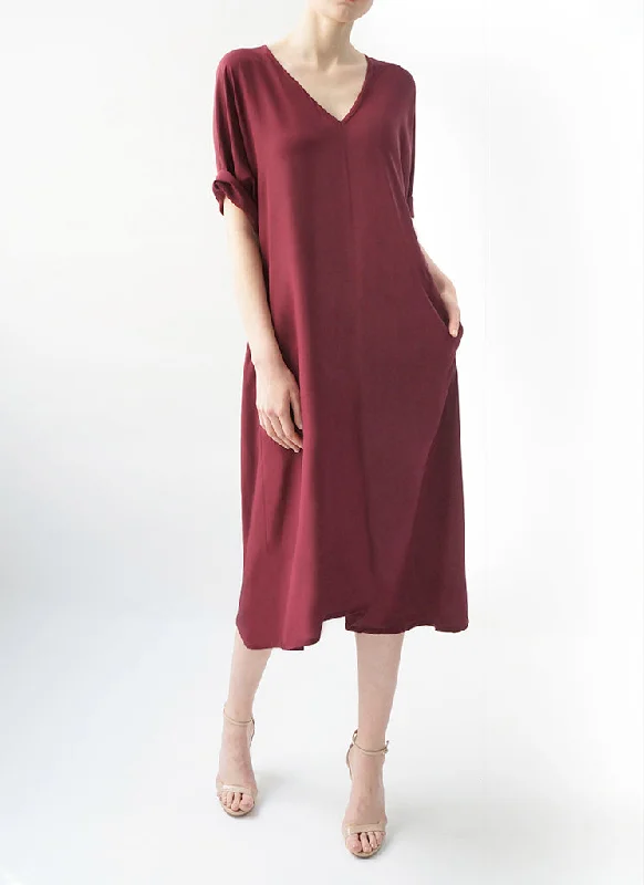 Discount Deals ETTA DRESS (BERRY)