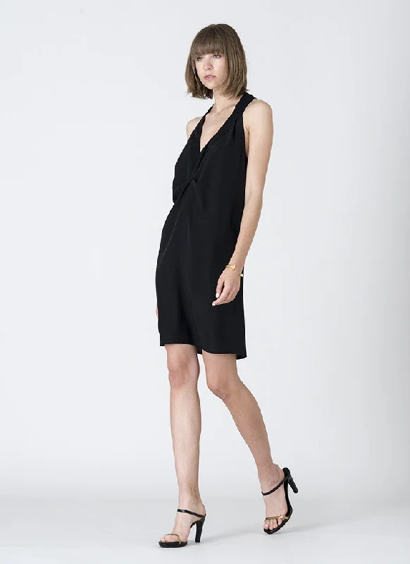 Price Blitz NIXIE DRESS (Black) SILK SALE