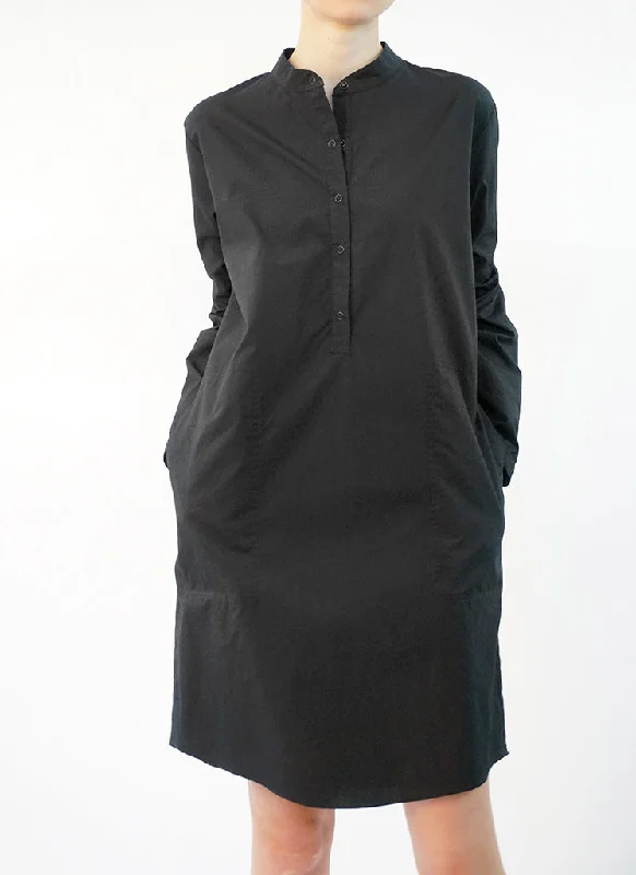 Year-End Sale PRECITA TUNIC DRESS (BLACK)