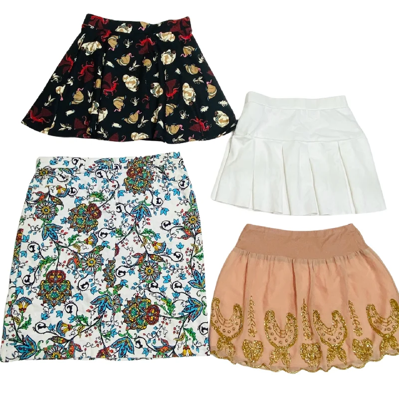 Instant Savings Funky & Just White Mini Skirts 34 pcs 18 lbs F1213508-16