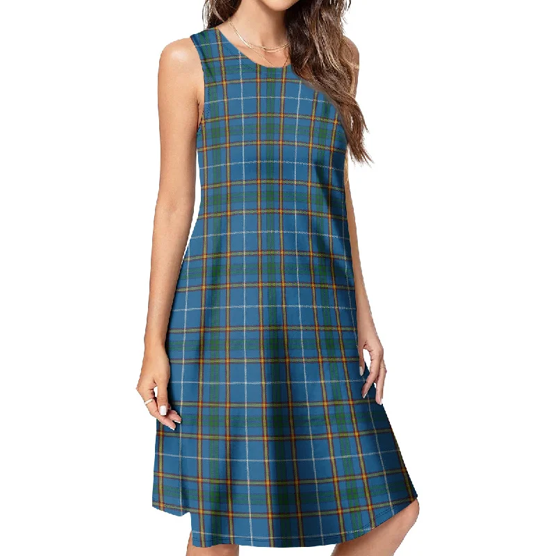 Special Price Bain Tartan Womens Casual Dresses