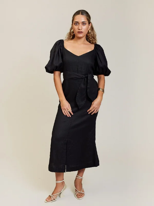 Markdowns KICK FLARE DRESS ONYX