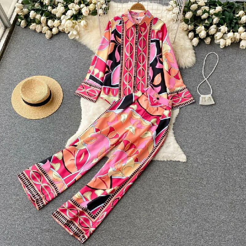 Season Finale Sale Alia Abstract Coord Set