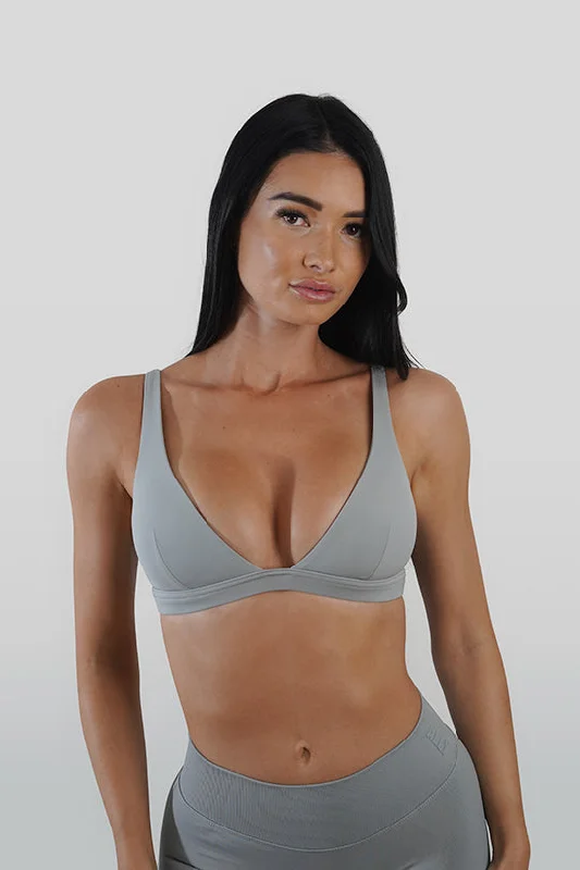 Weekend Flash Sale ALLY CROP - LIGHT GREY