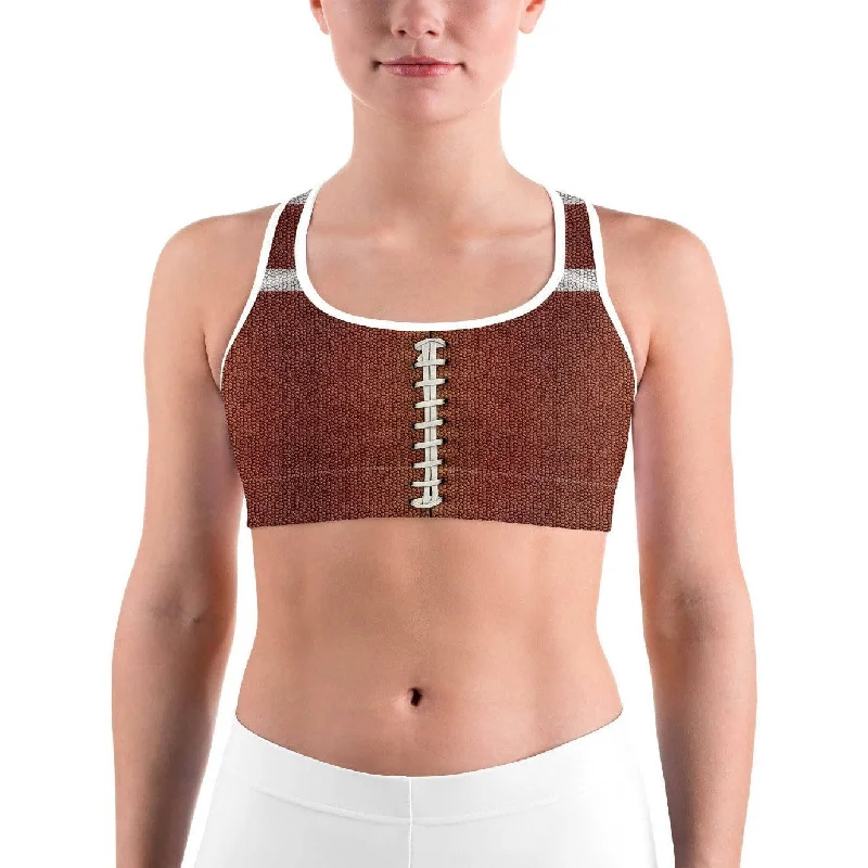 Exclusive Savings American Football Sports Bra
