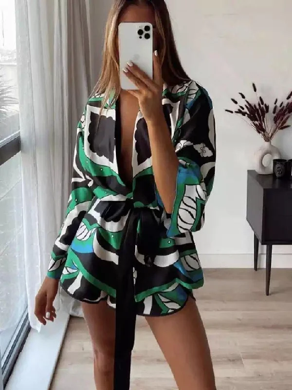 Members Only Austy Coord Set with Belt