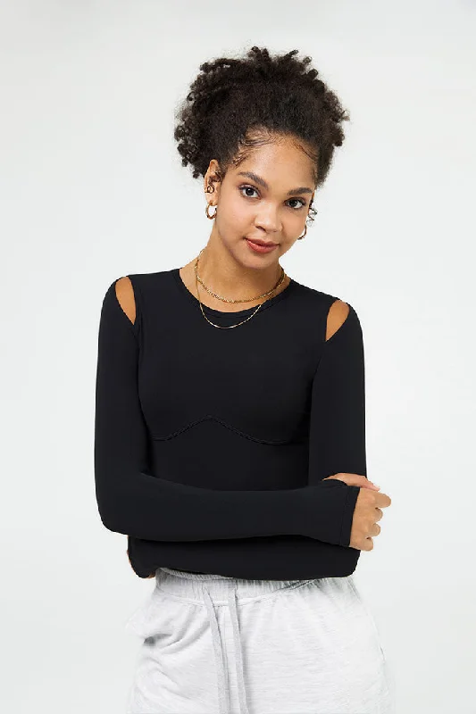 Last Chance BreeLite™ Long Sleeve T-shirt with Thumb Hole
