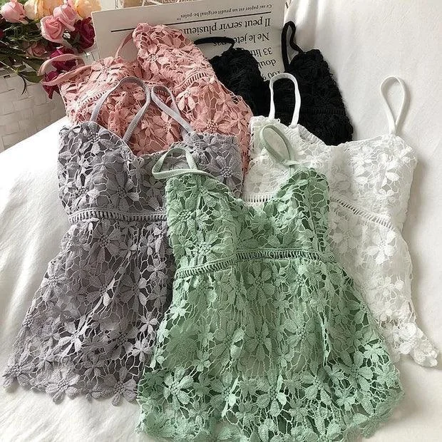 New Deals Daisy Lace Top