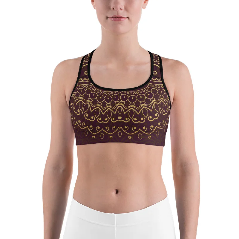 Warehouse Sale Henna Tattoo Sports bra