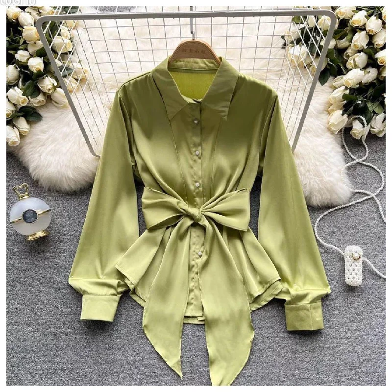 Seasonal Clearance Jade Silk Blouse