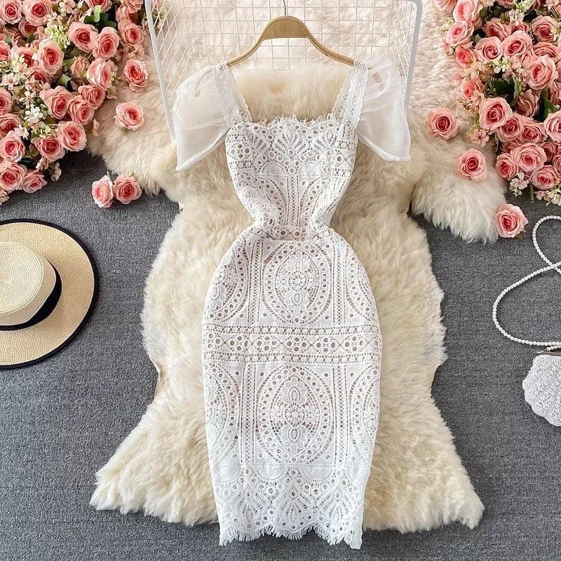 Year-End Clearance Jane Eyelet Dress