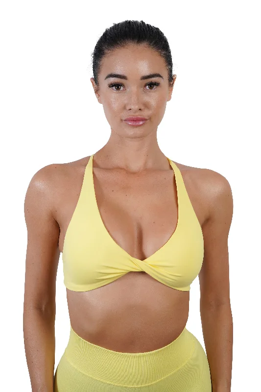 Can't Miss KALI CROP - YELLOW