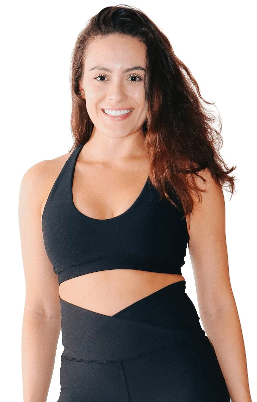 Seasonal Clearance Mystique Bra - Jet Black