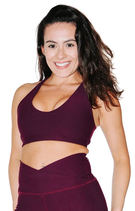 Deal Frenzy Mystique Bra - Maroon